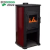 Kandallókályha Termoelegant 10,5 KW Bordó - Image 3
