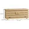 Fa Cipősszekrény Rusztik 111x40x46 - Image 2